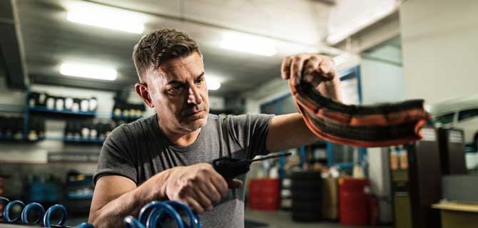 Suspensão de caminhões